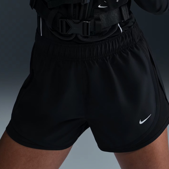 Nike Tempo Women's Dri-FIT Mid-Rise Brief-Lined Running Shorts - Picture 1 of 5